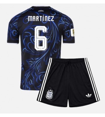 Argentina Lisandro Martinez #6 Replika Bortatröja Barn VM 2026 Kortärmad (+ Korta byxor)